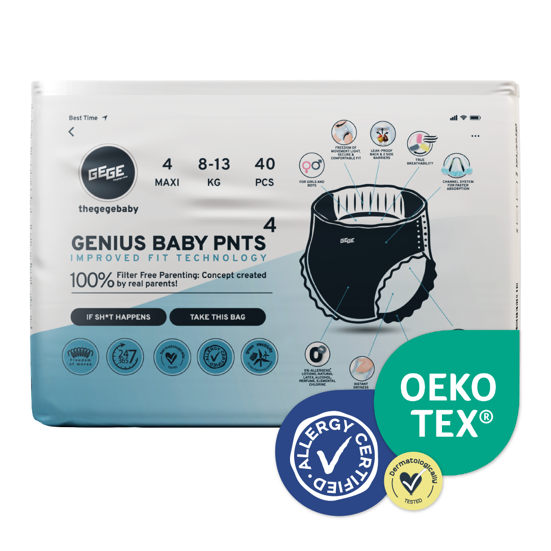 PREMIUM GENIUS BABY PANTS komplekts
