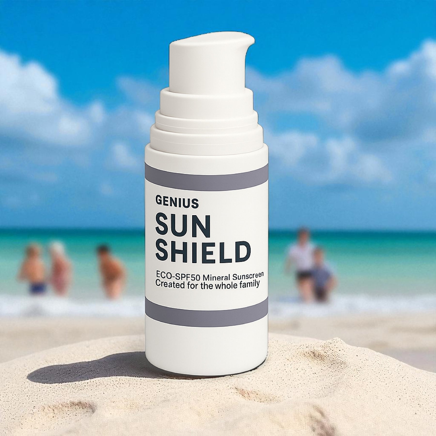 ЭКО минеральный солнцезащитный крем SPF50